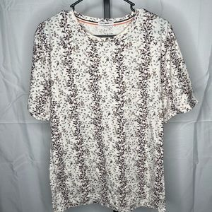 Mens Large FashionNova Flowers Shirt